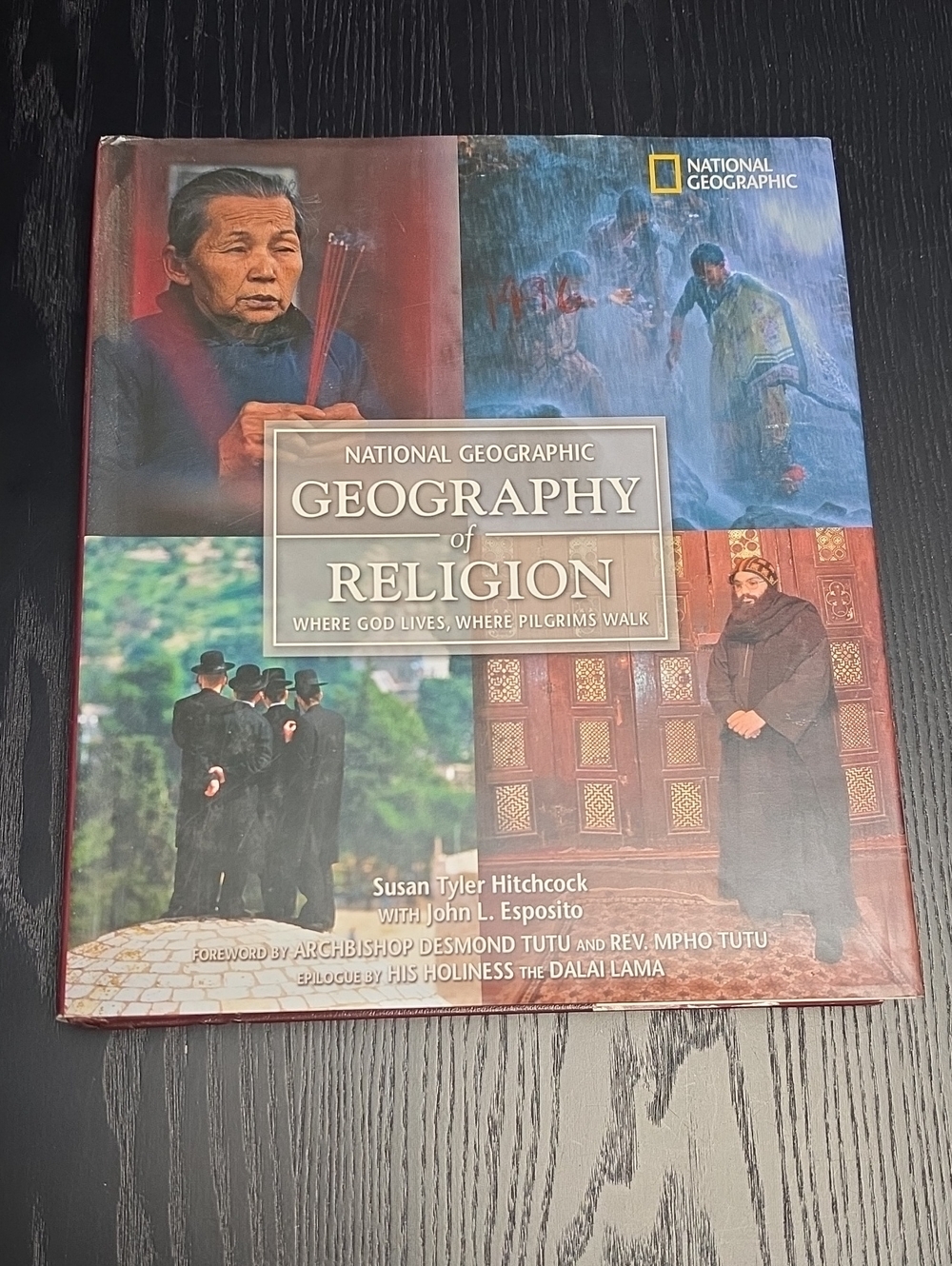 National Geographic Hardcover Book - Red & Multicolor Photographic Cover